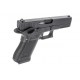 Страйкбольный пистолет WE GLOCK-17 gen5 V-Secret, металл слайд, сменные накладки, авт. огонь WE-G010-BK